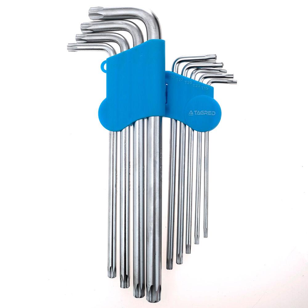 Шестигранні ключі для автосервісу Tagred TA1048 комплект шестигранників для професійних робіт, фото 1