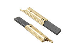 Щітки електродвигуна для пральної машини Whirlpool 5*13.5*39 мм, металевий кожух, 2 шт.