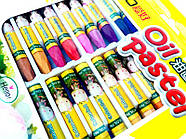 Крейда пастель AIHAO набір 24кол. 68011-24, фото 2