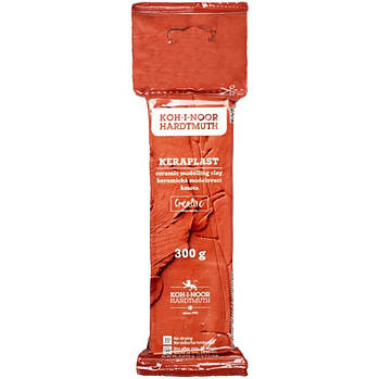 Самозастигаюча маса Koh-i-Noor Keraplast 300гр терракотовий 131709