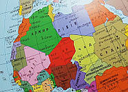 Глобус настільний 22см діаметр МаркоПоло на пластиковій ніжці політичний гп22, фото 3