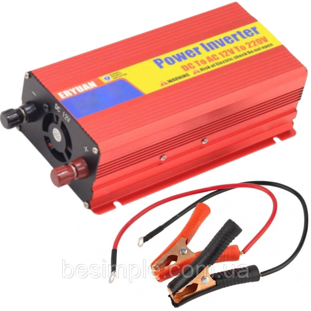 Перетворювач напруги AC/DC, 3000W, 12V/220V / Автомобільний інвертор постійного струму / Автоінвертор