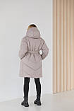 Зимова куртка Malmo для вагітних, світло-бежева, фото 6