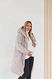 Зимова куртка Malmo для вагітних, світло-бежева, фото 9