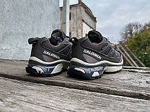 Чоловічі термо кросівки Salomon XT-6 Gore-Tex Brown коричневі водонепроникні, фото 5