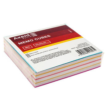 Папір для нотаток 80*80 Mix 300арк Delta D8011
