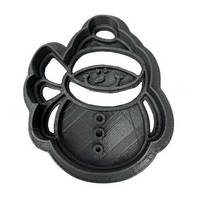 Вирубка Сніговик зі штампом