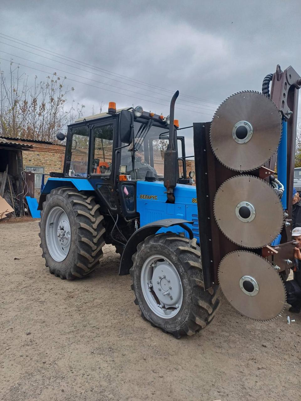 Обрізувач лісосмуг, дерев на трактор, фото 1