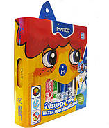 Фломастери 24цв. Marco змиваються FM1630-24CB, фото 2