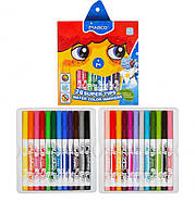 Фломастери 24цв. Marco змиваються FM1630-24CB, фото 4