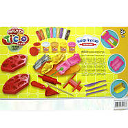 Маса для ліплення DankoToys MasterDo 10кол + 5баночки + аксесуари Шеф кухар TMD-09-01, фото 3