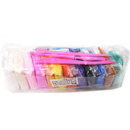 Легкий пластилин 12кол. Sat 1012/6601/34SL7720-12, фото 3