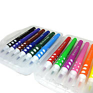 Фломастери 12 кол. Bolun 607-12 накінечник пензель, фото 2