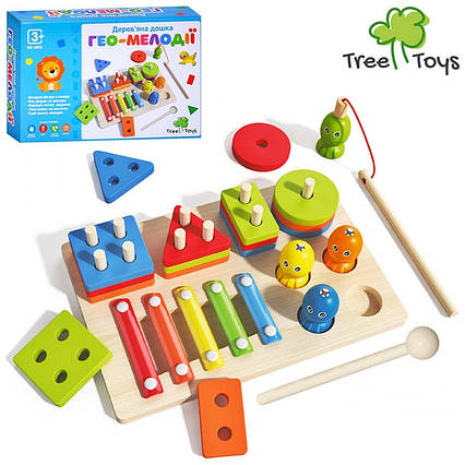 Дерев'яна іграшка навчальна Дошка (MD0855)