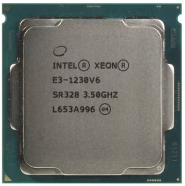 Intel Xeon E3-1230 v6 SR327 3.50GHz 8MB LGA1151 72W 7-gen Kaby Lake Б/В, фото 1