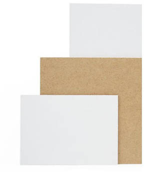 Основа для картини ДВП грунтоване Rosa Studio акрил_30*40см