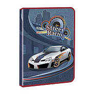 Папка А4 Kidis пластик на блискавці 7472/13668 Street Racing, фото 2