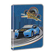 Папка А4 Kidis пластик на блискавці 7472/13668 Street Racing, фото 3