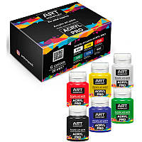 Акрил фарба Art Kompozit набір 6кол. по 20мл. 520142