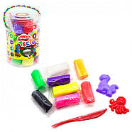 Маса для ліплення DankoToys MasterDo 8кол по 23гр + аксесуари TMD-01-07, фото 2