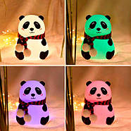 Нічник дитячий силіконовий Панда EL-2013/LJC-142 (заряд. від USB), фото 4