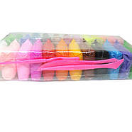 Маса для ліплення супер легка 24кол. Josef Otten зі стеком 408г 34SL1002-24, фото 3