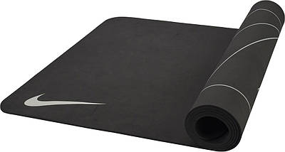Килимок для йоги килимок для заняття йогою йога мат для фітнесу Nike YOGA MAT TPE сірий 172 х 61 см x 4 мм, фото 3