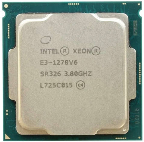 Intel Xeon E3-1270 v6 SR326 3.80GHz 8MB LGA1151 72W  7-gen Kaby Lake бв, фото 1