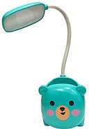 Світильник дитячий з підставкою під мобільник, олівці та ручки, асорті (заряд. від USB) EL-2177, фото 2