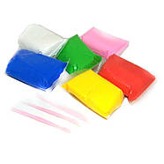 Маса для ліплення супер легка 12кол*30гр Гігант 6612, фото 2