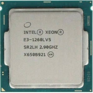 Intel Xeon E3-1260L v5 SR2LH 2.90-3.90GHz 8MB 45W Skylake бв, фото 1