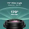 Автомобільна універсальна камера GreenYi AHD 3AC899 кут огляду 170 градусів два режими CVBS + AHD 1080P 1920x1080, фото 4