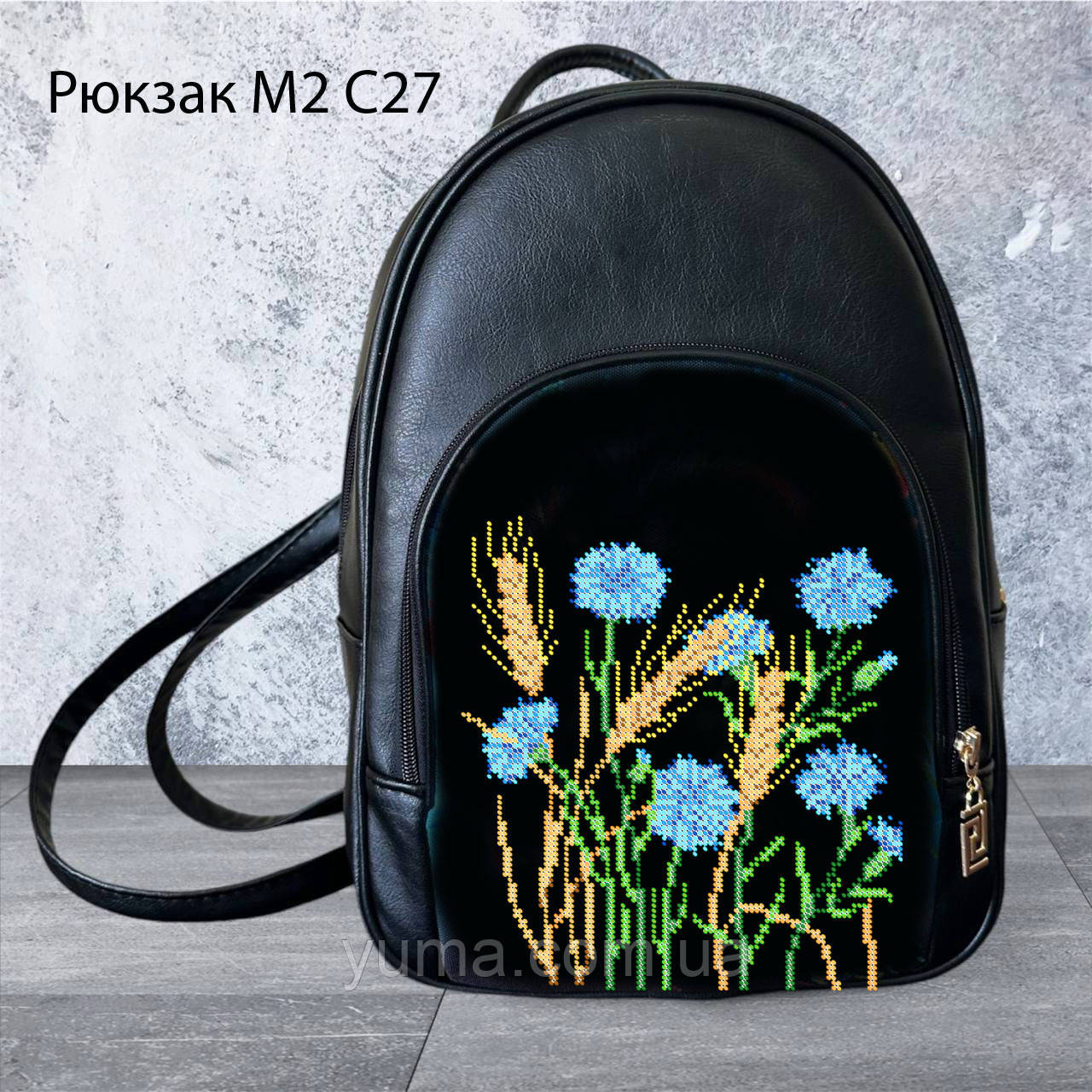 Рюкзак для вишивки бісером Рюкзак М 2 С20 еко шкра, фото 1