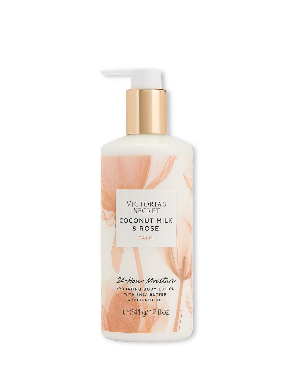 Лосьйон для Тіла Victoria's Secret Coconut Milk & Rose Natural Beauty Body Lotion, з дозатором 341g, фото 1