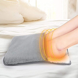 Електрична грілка для ніг від USB 30х30см, Foot warmer / Килимок з підігрівом / Зимова електрогрілка для ніг