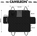 Автогамак для собак Cameleon 144x132cм (Польща), фото 4