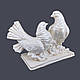 Статуетка Пара голубів 21 см, фото 3