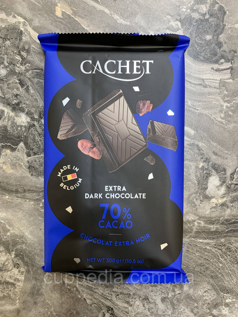 Шоколад Cachet 70% какао 300 грм