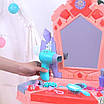 Інтерактивне дитяче Трюмо Ігровий столик 32 предмети Мелодії Світло Функціональний фен Аксесуари для манікюру, фото 6