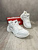 Зимові чоловічі Nike M2K Tekno mid Winter White білі високі чоловічі кросівки Найк М2К Текно з хутром шкіряні теплі, фото 3