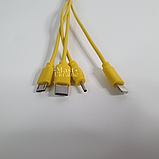 Переносний акумуляторний світлодіодний ліхтар 15W 9000mAh USB із сонячною панеллю DAT -AT-398., фото 8