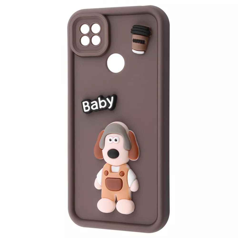 Чохол Pretty Things Case для Xiaomi Redmi 9C/10A Brown/Baby