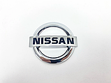 Емблема керма Nissan (Хром) 50х43 мм (на скотчі), фото 2