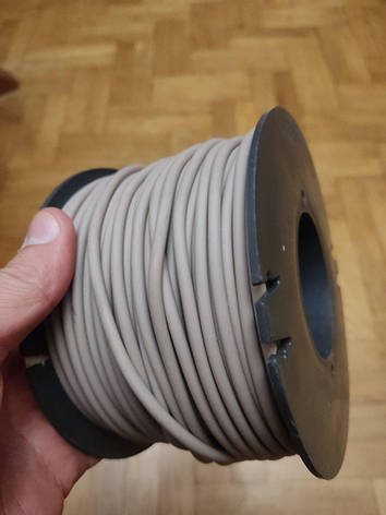 Шнур для зварювання лінолеуму 4мм сірий, фото 1