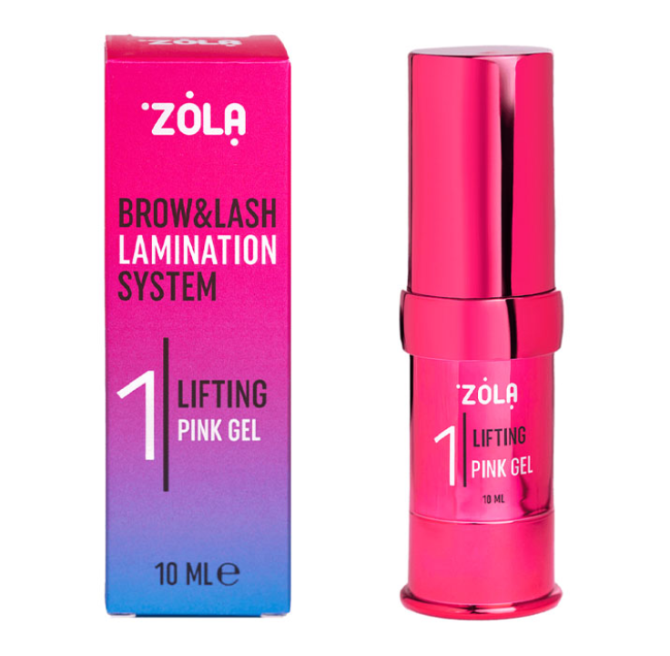 ZOLA Склад для ламінування 01 Lifting Pink Gel