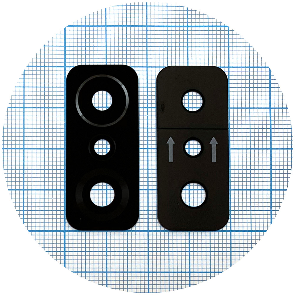 Скло камери Xiaomi 11T, Xiaomi 11T Pro (чорне), фото 1