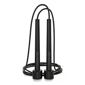 Скакалка регульована для кросфіту Jump Newt TI-R-432 чорний, Toyman