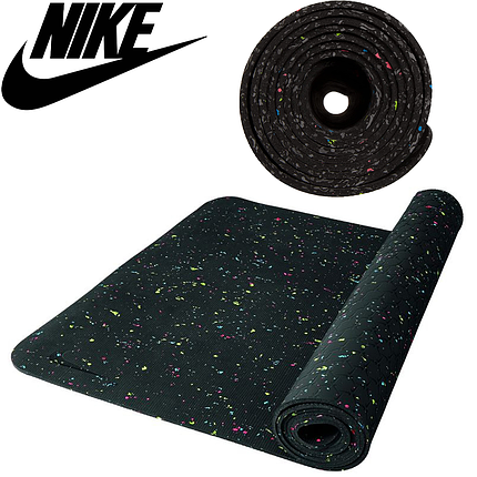 Килимок для йоги килимок для заняття йогою йога мат для фітнесу Nike Move Yoga Mat чорний 172 x 61 см x 4 мм, фото 1