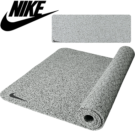 Килимок для йоги килимок для заняття йогою йога мат для фітнесу Nike Move Yoga Mat сірий 172 x 61 см x 4 мм, фото 1
