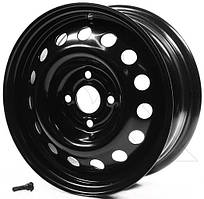 Колісний диск ДК 5.5x14 4x100 DIA56.56 ET45 Chevrolet Aveo (чорний, у пак)